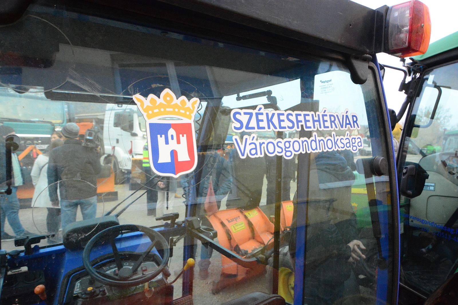 Gépszemle a 2021/22-es téli útüzemeltetés előtt a Városgondnokságon